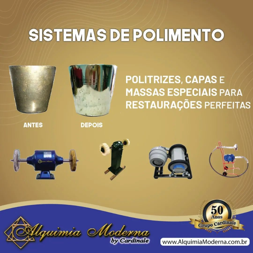 Revitalização de Peças Decorativas Metálicas